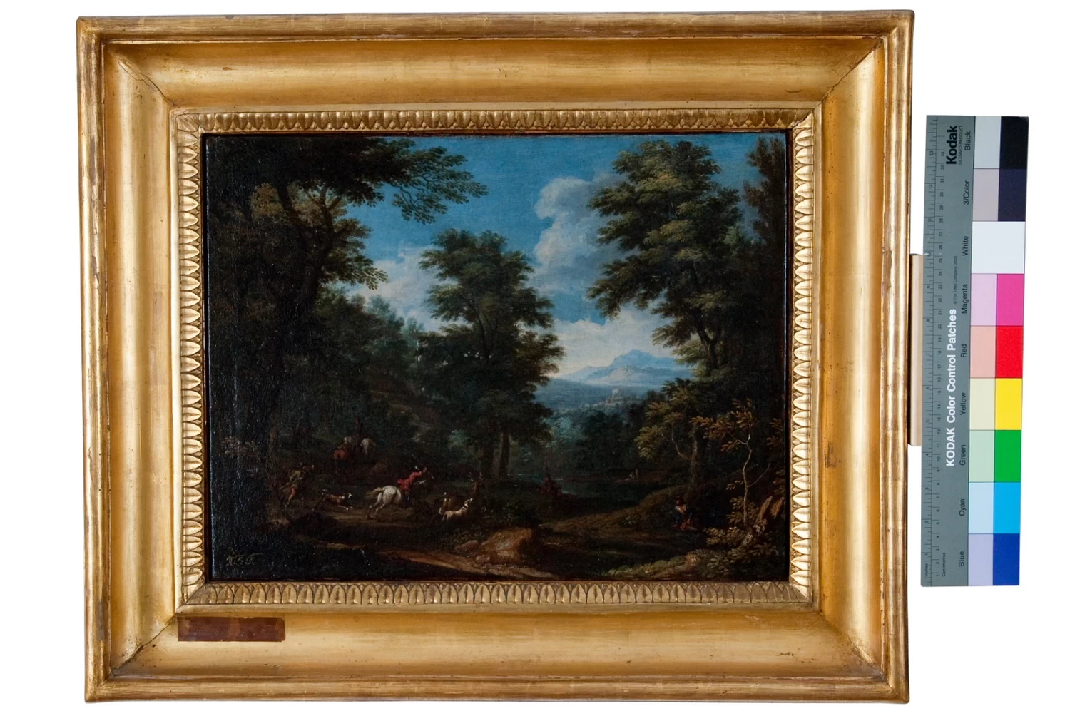 Scena di caccia - Palazzo del Pio Monte della Misericordia
